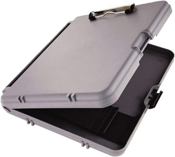 Saunders - 2-1/8" Long x 10-3/4" Wide, Clip Board - Charcoal & Gray - Benchmark Tooling