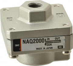 SMC PNEUMATICS - 1/8" NPTF Quick Exhaust Valve - 7 to 150 psi - Benchmark Tooling