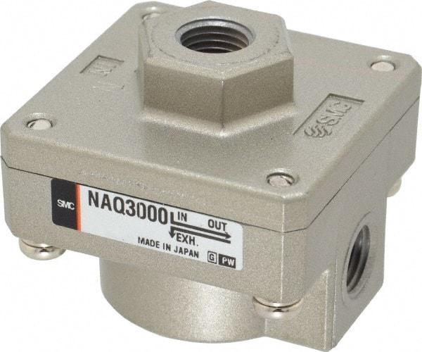 SMC PNEUMATICS - 1/4" NPTF Quick Exhaust Valve - 7 to 150 psi - Benchmark Tooling