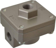 SMC PNEUMATICS - 1/2" NPTF Quick Exhaust Valve - 7 to 150 psi - Benchmark Tooling