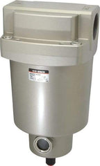 SMC PNEUMATICS - 1-1/2" NPT Pipe, 212 CFM Refrigerated Air Dryer - 37 kw, 12-11/32" Long, Open Auto Drain - Benchmark Tooling