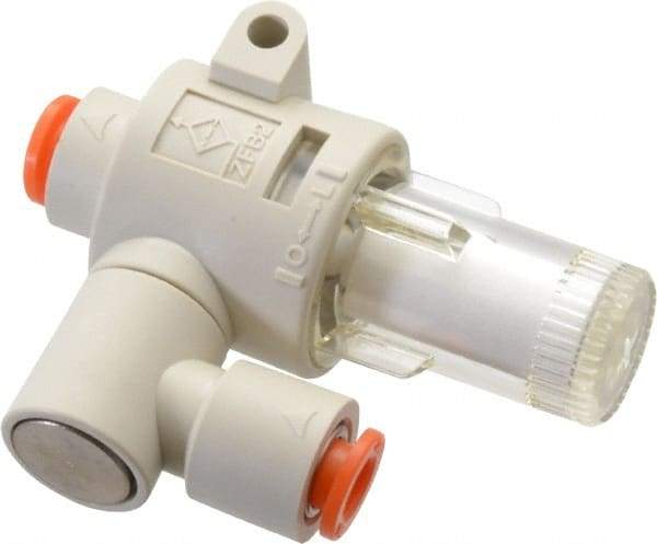 SMC PNEUMATICS - 1/4" Vacuum Suction Filter - 1.1 SCFM - Benchmark Tooling