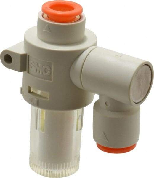 SMC PNEUMATICS - 3/8" Vacuum Suction Filter - 2.7 SCFM - Benchmark Tooling