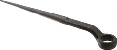 Proto - 1" 12 Point Spud Handle Box Wrench - Single End, 1-9/16" Head Diam x 11/16" Head Thickness, 12" OAL, Steel, Black Finish - Benchmark Tooling