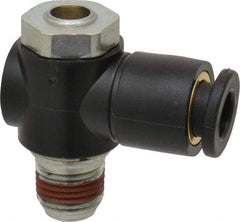 ARO/Ingersoll-Rand - 1/8" Male NPT x 1/4" Female NPT Right Angle Flow Control Valve - Benchmark Tooling