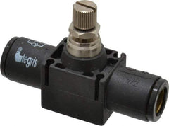 Legris - 1/2" Tube OD Inline Flow Control Valve - Benchmark Tooling