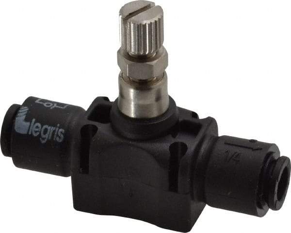 Legris - 6mm Tube OD Inline Flow Control Valve - Benchmark Tooling