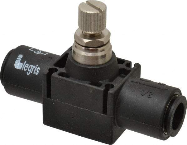 Legris - 12mm Tube OD Inline Flow Control Valve - Benchmark Tooling