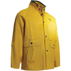 OnGuard - Size L Yellow Rain Jacket - Benchmark Tooling