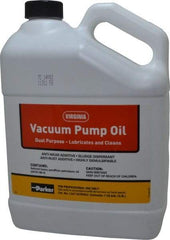 Parker - 1 Gal Container, Mineral Vacuum Pump Oil - ISO 68, 68 cSt at 40°C, 8.85 cSt at 100°C - Benchmark Tooling