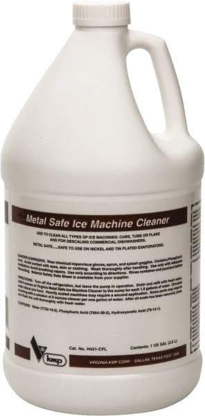 Parker - 1 Gal Ice Machine Cleaner - For Ice Machines: Cube, Tube, Flake & Commercial Dishwasher - Benchmark Tooling