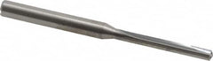 Kennametal - 3.8mm, 130° Point, Solid Carbide Straight Flute Drill Bit - Benchmark Tooling