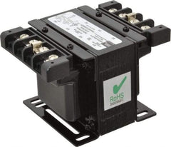 Sola/Hevi-Duty - 1 Phase, 0.1 kVA, Control Transformer - 2 Input, 1 Output Winding, 60, 50/60 at 220 V x 440 V, 50/60 at 230 V x 460 V Hz, 4.61 Inch Deep x 2.96 Inch High, 131°F Temp Rise - Benchmark Tooling