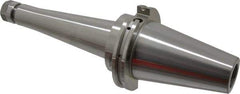 Accupro - 0.02" to 0.433" Capacity, 8" Projection, CAT50 Taper Shank, ER16 Collet Chuck - 0.0002" TIR, Through-Spindle & DIN Flange Coolant - Exact Industrial Supply