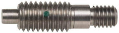 Gibraltar - 1/4-20, 1/2" Thread Length, 1/8" Max Plunger Diam, 1 Lb Init to 5 Lb Final End Force, Knob Handle Plunger - Knobless Threaded Stud, 1/8" Length Under Head/Shoulder, 1/8" Plunger Projection - Benchmark Tooling