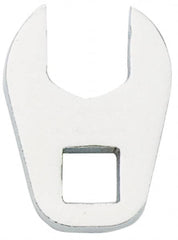 Proto - 10mm 1/4" Drive Chrome Crowfoot Wrench - 49/64" Head Diam x 0.218" Head Thickness, 1.05" OAL - Benchmark Tooling