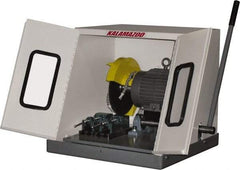 Kalamazoo - 10" Blade Diam, 5/8" Arbor Hole, Straight Chop & Cutoff Saw - 3,450 RPM, 2 hp, 220/440 Volts, 3 Phase - Benchmark Tooling