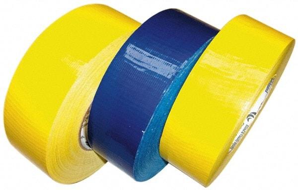 Ability One - 2" x 60 Yds Yellow Duct Tape - 9 mil, Rubber Adhesive - Benchmark Tooling