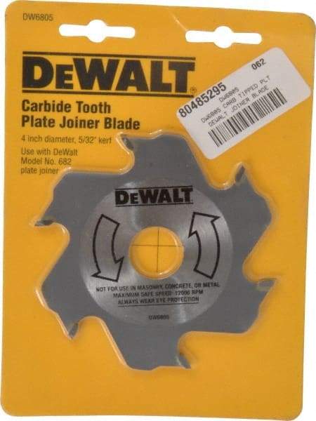 DeWALT - Power Planer & Joiner Accessories Accessory Type: Plate Joiner Blade For Use With: DW682K Planer - Benchmark Tooling