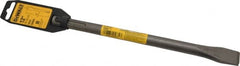 DeWALT - 1" Head Width, 12" OAL, 3/4" Shank Diam, Cold Chisel - SDS Max Drive, SDS Max Shank, Steel - Benchmark Tooling