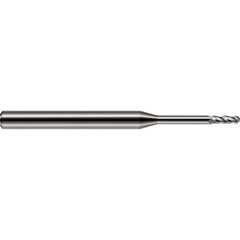 Harvey Tool - 0.04" Diam, 0.12" LOC, 4 Flute Solid Carbide Ball End Mill