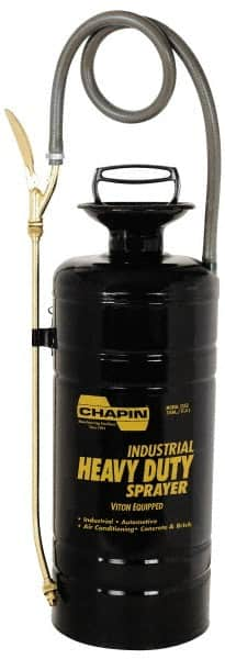 Chapin - 3 Gal Garden Hand Sprayer - Reinforced Hose, Polyethylene Tank, For Industrial Applications - Benchmark Tooling