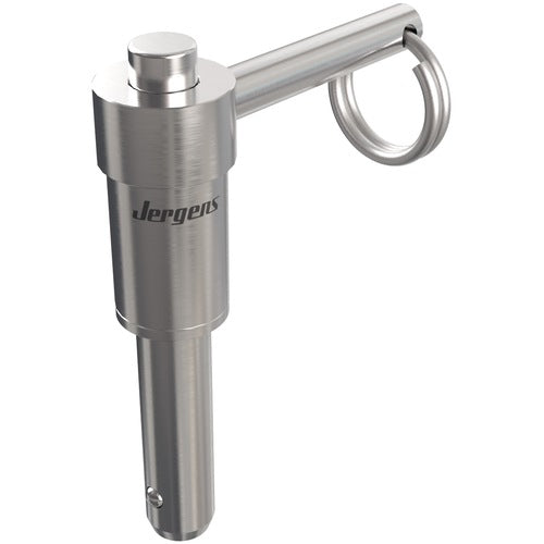 12 mm Pin Diameter, 100 mm Grip Length, Heavy Duty L-Handle Kwik-Lok Pin, Stainless Steel