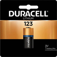 Duracell - Size 123A, Lithium, 6 Pack, Standard Battery - 3 Volts - Benchmark Tooling