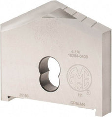 Allied Machine and Engineering - 4-1/4" Diam x 11/16" Thick, Seat Code H, 130° Included Angle Spade Drill Insert - Uncoated Powdered Metal, Powdered Metal, Series H - Benchmark Tooling