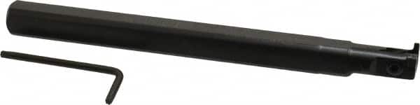 Seco - A..-CGHR, Right Hand, 0.118" Max Depth of Cut, Indexable Grooving Tool Holder - LC..1303.. Insert Compatibility, 7" OAL, Through Coolant - Benchmark Tooling