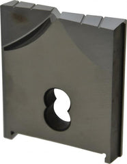 Allied Machine and Engineering - 2-1/8" Diam x 3/8" Thick, Seat Code D, Flat Bottom Spade Drill Insert - Uncoated Powdered Metal, Powdered Metal, Series D - Benchmark Tooling