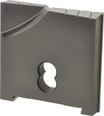 Allied Machine and Engineering - 2-1/2" Diam x 3/8" Thick, Seat Code D, Flat Bottom Spade Drill Insert - Uncoated Powdered Metal, Powdered Metal, Series D - Benchmark Tooling