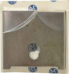 Allied Machine and Engineering - 3-1/2" Diam x 1/2" Thick, Seat Code F, Flat Bottom Spade Drill Insert - Uncoated Powdered Metal, Powdered Metal, Series F - Benchmark Tooling