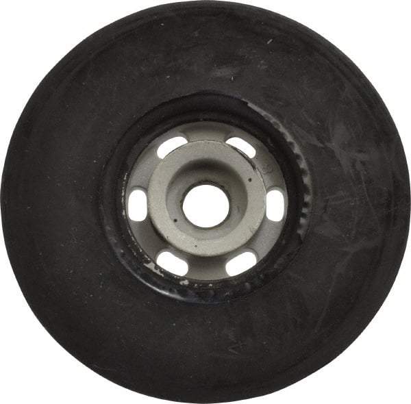 Made in USA - 5" Diam Disc Backing Smooth Backing Pad - Medium Density, 10,000 RPM - Benchmark Tooling