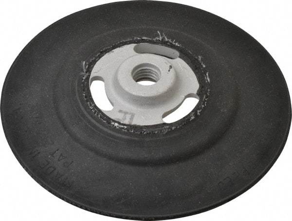 Made in USA - 7" Diam Disc Backing Smooth Backing Pad - Soft Density, 7,000 RPM - Benchmark Tooling