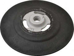 Made in USA - 7" Diam Disc Backing Smooth Backing Pad - Soft Density, 7,000 RPM - Benchmark Tooling