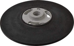 Made in USA - 7" Diam Disc Backing Smooth Backing Pad - Medium Density, 8,500 RPM - Benchmark Tooling