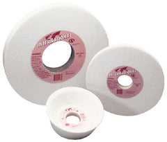 Grier Abrasives - 7" Diam x 1-1/4" Hole x 3/4" Thick, H Hardness, 46 Grit Surface Grinding Wheel - Benchmark Tooling