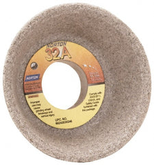 Grier Abrasives - 4 Inch Diameter x 1-1/4 Inch Hole x 1-1/2 Inch Thick, 60 Grit Tool and Cutter Grinding Wheel - Benchmark Tooling