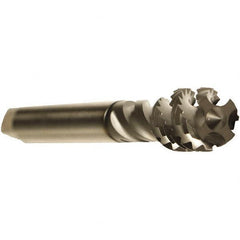 Emuge - M16x2.00 Metric 4 Flute 6H Modified Bottoming Spiral Flute Tap - Cobalt, GLT-1 Finish, 110mm OAL, Right Hand Flute, Right Hand Thread, Series Enorm - Benchmark Tooling