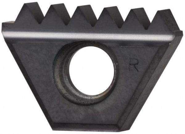 Kennametal - 11.5 TPI, Internal/External Thread, NPT Standard, STN KC635M Grade Thread Mill Insert - Carbide, TiAlN Coating - Benchmark Tooling