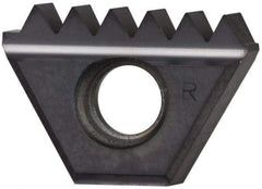 Kennametal - 11.5 TPI, Internal/External Thread, NPT Standard, STN KC635M Grade Thread Mill Insert - Carbide, TiAlN Coating - Benchmark Tooling