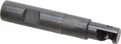 Kennametal - 0.61" Cut Diam, 0.87" Max Depth of Cut, 5/8" Shank Diam, Internal/External Indexable Thread Mill - Insert Style STN 16, 0.63" Insert Size, 1 Insert, Toolholder Style K061, 3.56" OAL - Benchmark Tooling