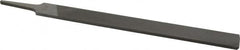 Nicholson - 10" Long, Second Cut, Hand American-Pattern File - Double Cut, 1/4" Overall Thickness, Tang - Benchmark Tooling