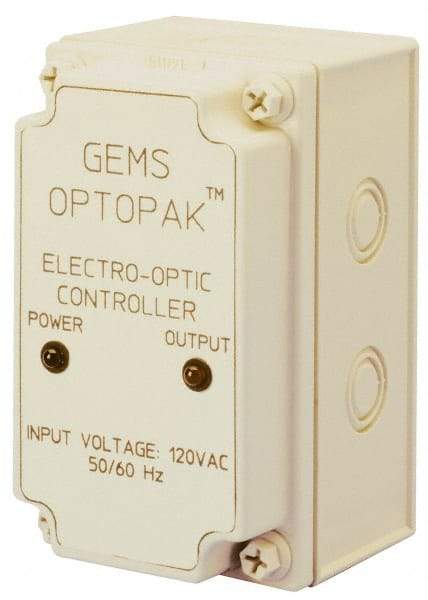 Gems Sensors - 158°F Max, Liquid Level Controller for Electro Optic Switches - Converts TTL Output Signal to an SPDT 5 Amp. Relay Output, SPDT, 5 Amps at 115 VAC Switch Logic - Benchmark Tooling