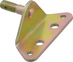 Value Collection - M8 x 1.25 Yellow Zinc Angle Bracket - For Hydraulic Dampers & Gas Springs - Benchmark Tooling