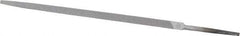 Nicholson - 5" Long, Taper American-Pattern File - Single Cut, Tang - Benchmark Tooling