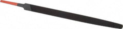 Simonds File - 8" Long, Bastard Cut, Triangle American-Pattern File - Double Cut, 5/8" Overall Thickness, Tang - Benchmark Tooling