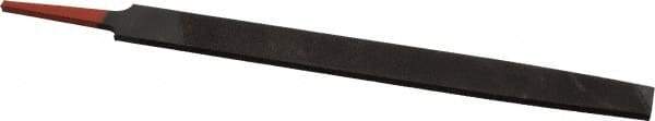 Simonds File - 8" Long, Bastard Cut, Mill American-Pattern File - Single Cut, 9/64" Overall Thickness, Tang - Benchmark Tooling