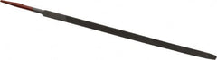 Simonds File - 6" Long, Bastard Cut, Taper American-Pattern File - Single Cut, 7/32" Overall Thickness, Tang - Benchmark Tooling